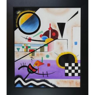  Contrasting Sounds Canvas Art by Wassily Kandinsky Modern   31 X 27