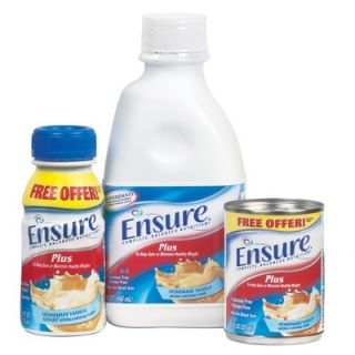 Medline Ensure Plus Vanilla Can (Case)   r 150464