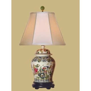 Oriental Furniture 30 Temple Jar Lamp in White   LMP LPBMJ0813E