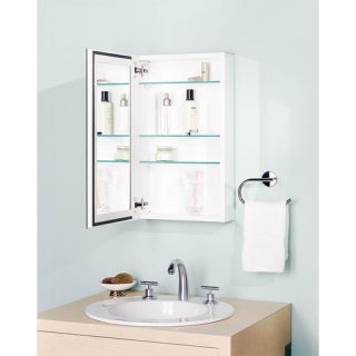 Gallery 35 x 15 Surface Mount/Recessed Medicine Cabinet in White
