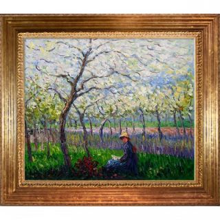  Irises Canvas Art by Claude Monet Impressionism   35 X 31