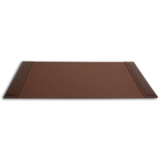 3200 Series Leather 34 x 20 Side Rail Desk Pad in Rustic Brown