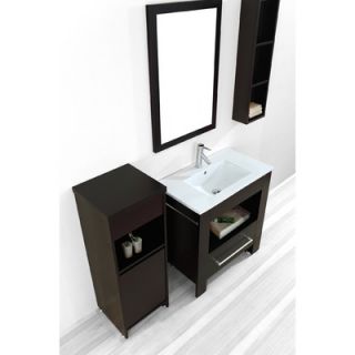 Virtu Masselin Single 32 Bathroom Vanity Set in Espresso   ES 2432