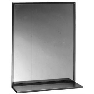 Bobrick Channel Framed Mirror with Shelf