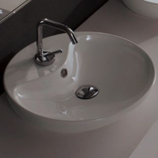 Iotti by Nameeks Luna 39.3 Fitted Ceramic Sink in White
