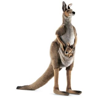 Life Size Kangaroo and Joey Stuffed Animals