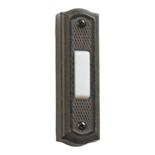 Quorum Door Chime Button in Toasted Sienna   7 301 44