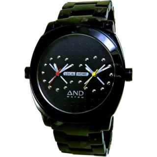 And Watch 50mm Socrates Watch in Black Circle Case   andwatch_99198