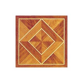  Vinyl Light / Dark Wood Diamond Floor Tile (Set of 45)   45PCS 898