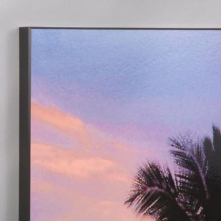  Maui Sunset with Sailboat Laminated Framed Wall Art Set   36 x 51