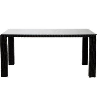 Telescope Casual 92 Rectangle Glass Top Dining Height Table   532