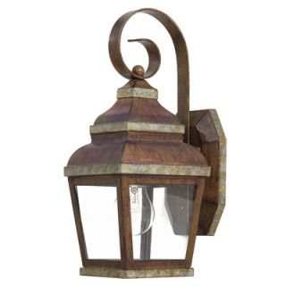  Designs Walnut Grove Outdoor Hanging Lantern in Rustique   919 53
