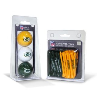 Team Golf NFL Three Ball Pack and 50 Tee Pack   6375563 Ball Pack