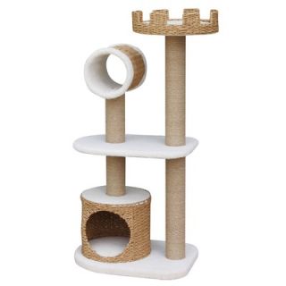 Pet Pal 50 Cat Tree with Tunnel and Crown Perch