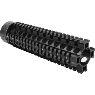 Aim Sports AR Mid Length Free Float Quad Rail with Covers