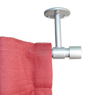 BCL Drapery Hardware Verona Ceiling Mount Curtain Rod in Pewter