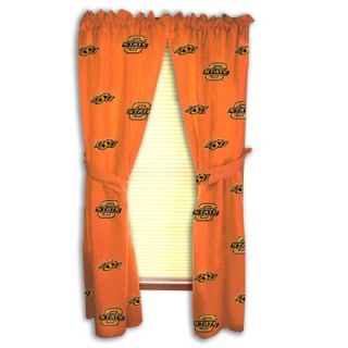 College Covers Oklahoma State Printed Curtain Panels   OKSCP63