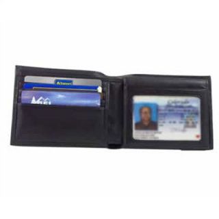 Bosca Old Leather Double I.D. Credit Wallet in Black   199 59