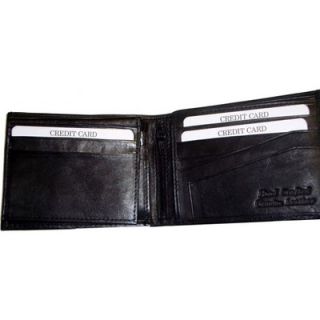 Kozmic Leather Bifold Wallet with Ten Credit Card Pockets