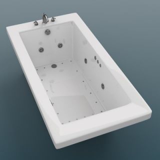 Spa Escapes Guadeloupe 36 x 66 x 23 Rectangular Air and Whirlpool
