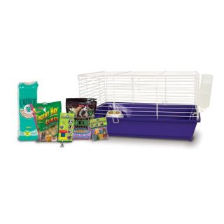 Home Sweet Home Guinea Pig Cage Starter Kit with F.M. Browns Food