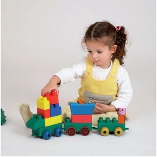 edushape Mini Edu Block Toy Train   826028 / 825028