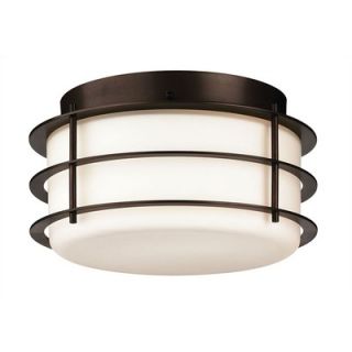Philips Forecast Lighting Hollywood Hills Outdoor Flush Mount in Deep