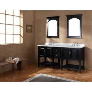 James Martin Furniture Mesaana 72 Double Bathroom Vanity   206 001