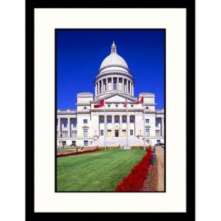 Great American Picture State Capital in Little Rock Framed Photograph