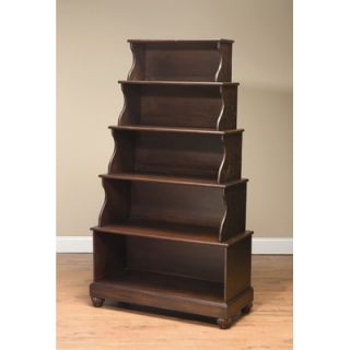 AA Importing Bookcase in Antique Dark Brown