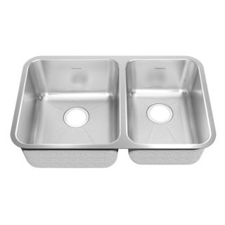  Steel Undermount 29.88 x 18.75 Double Combination Bowl kitchen sink