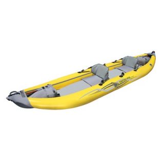 Advanced Elements Straitedge 2 Inflatable Kayak in Yellow and Gray