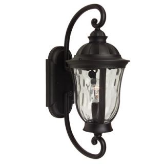 Craftmade Frances Outdoor Small Wall Mount Lantern in Oiled Bronze