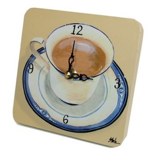 Lexington Studios Coffee Cup Tiny Times Clock