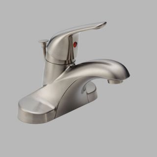 Delta Centerset Bathroom Faucet with Single Handle   B510LF SSPPU