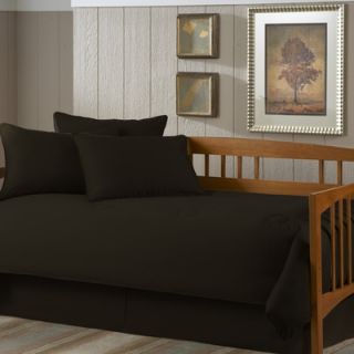 Southern Textiles Paramount 5 Piece Twin Daybed Set in Solid Black
