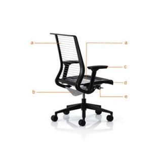 Steelcase Think® 465 Series Upholstered Work Chair   46540100K X