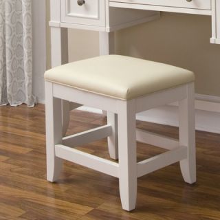 Home Styles Naples Vanity Bench in White   88 5530 28