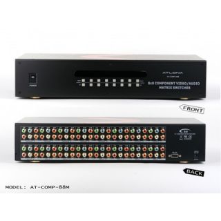 Atlona Professional 8x8 Component Video with Analog and Digital Audio