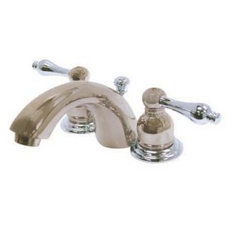 Elements of Design Elizabeth Mini Widespread Bathroom Faucet with