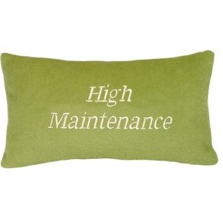 123 Creations High Maintenance 100% Wool Cashmere Blend Pillow