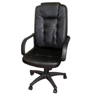 Hazelwood Home High Back Executive Chair with Arms