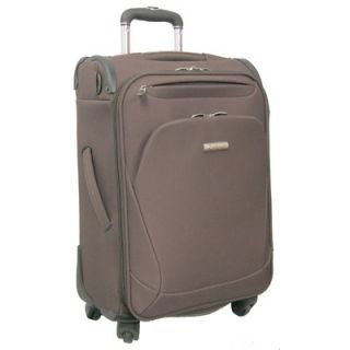 McBrine Luggage Swivel Wheeled 20.25 Upright in Brown   A830 20 bn