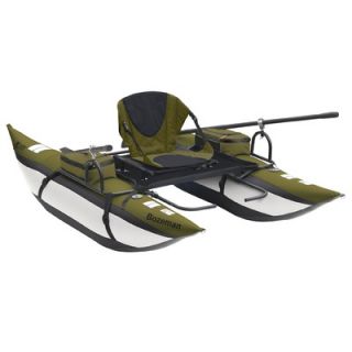 Classic Accessories Bozeman Back Packable Pontoon Boat in Sage   32