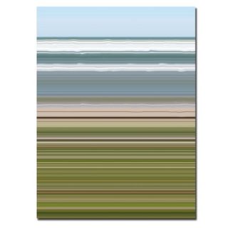 Trademark Global Sky Water Beach Grass by Michelle Calkins, Canvas Art