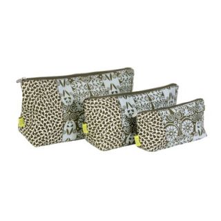 Amy Butler Medium Carried Away Everything Cosmetic Bag in Sea Lettuce