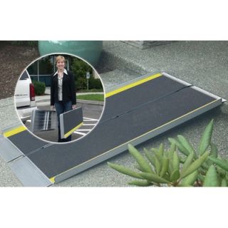 Drive Medical Single Fold Portable Wheelchair Scooter Ramp with Carry
