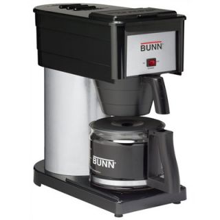 Bunn BX B Classic 10 Cup Home Coffee Brewer in Black   38300.0020