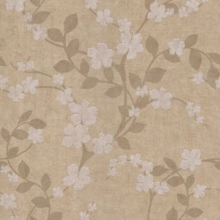 Brewster Home Fashions Salon Floral Trail Wallpaper in Montequilla