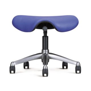 Height Adjustable Saddle Seat with Casters